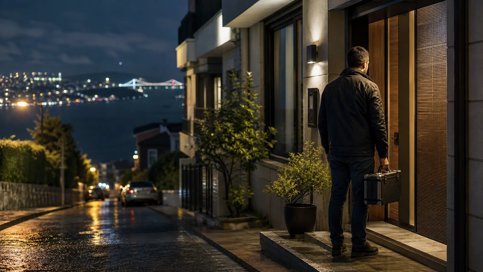 Beykoz gece saatlerinde adrese gelen profesyonel çilingir ustası